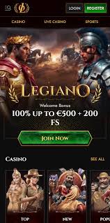 Legiano Casino: Bewertung des Online-PC-Spielsystems Legiano Casino: Bewertung des Online-PC-Spielsystems